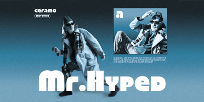 Ceramo Font Poster 8