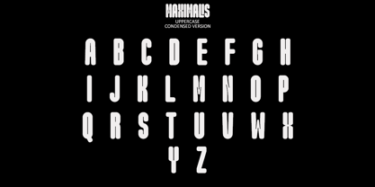 Maximalis Font Poster 11