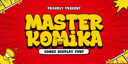 Master Komika Font Poster 1