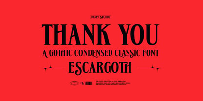 Escargoth Font Poster 10