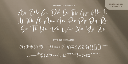 CF Florines Font Poster 2