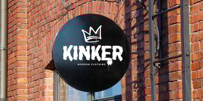 Kinken Font Poster 3
