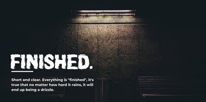 Kinken Font Poster 10