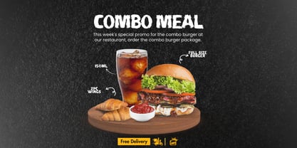 Kinken Font Poster 13