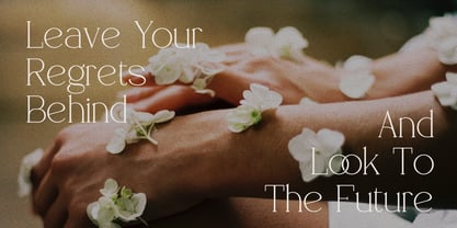 Glica Qidvers Font Poster 6