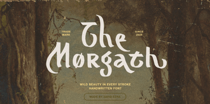 Morgath Font Poster 1