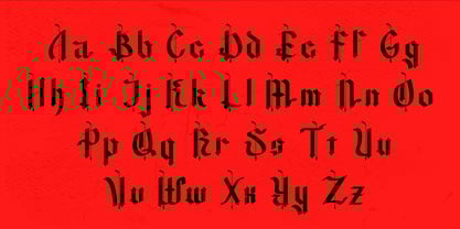 Alugonia Font Poster 3