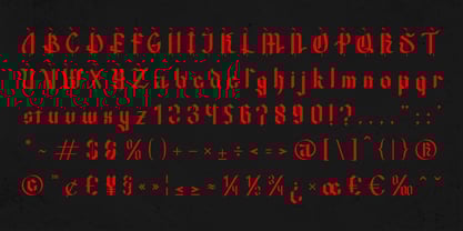 Alugonia Font Poster 4