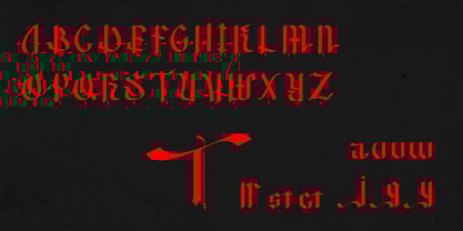 Alugonia Font Poster 6