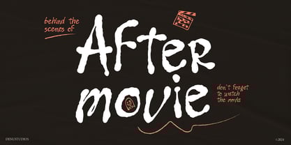 Fungi Freak Font Poster 3