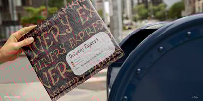 Fungi Freak Font Poster 7