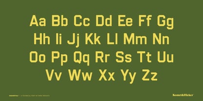 Sequential Font Poster 3