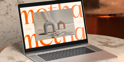 Amethast Stones Font Poster 13