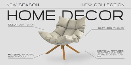 Borndia Font Poster 12