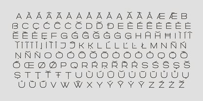 Borndia Font Poster 15