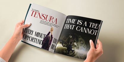 Tensura Font Poster 12