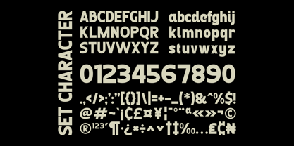 Afemla Font Poster 9