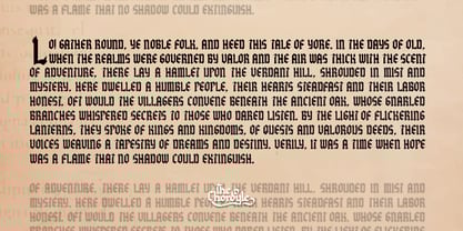 The Chordyle Font Poster 6