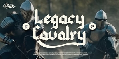 The Chordyle Font Poster 3