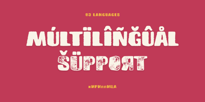 Brusnika Font Poster 3