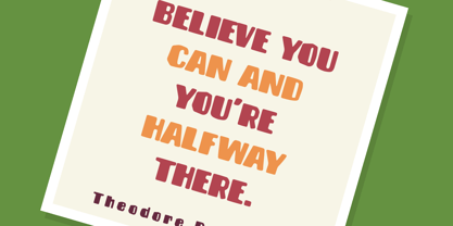 Brusnika Font Poster 9