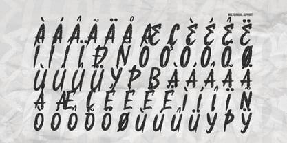 Echoes Dominion Font Poster 12