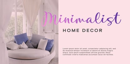 Botigood Script Font Poster 5