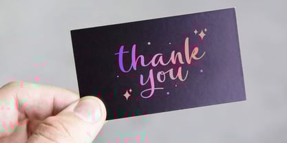 Botigood Script Font Poster 8