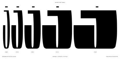 Sature Font Poster 13