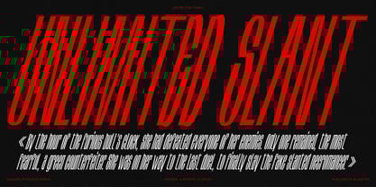 Sature Font Poster 5