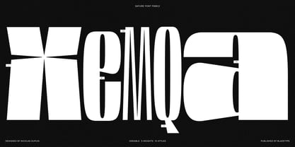 Sature Font Poster 7