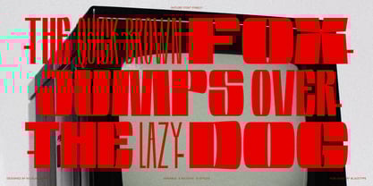 Sature Font Poster 3