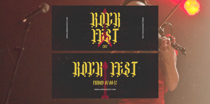 Boombie Font Poster 9