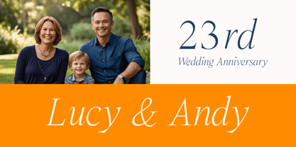 Fenoom Font Poster 7