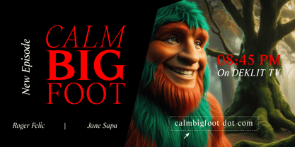 Fenoom Font Poster 3