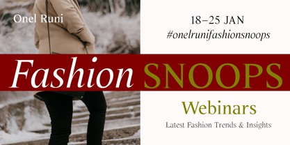 Fenoom Font Poster 2