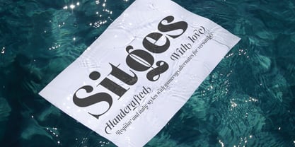 Sitges Font Poster 2