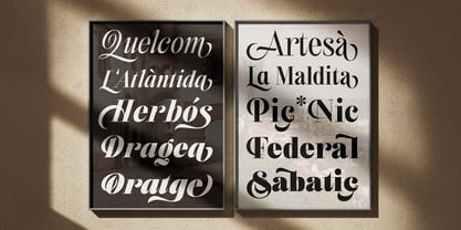 Sitges Font Poster 5
