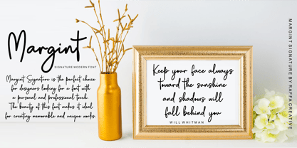 Margint Font Poster 5