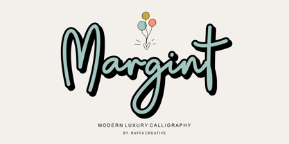 Margint Font Poster 1