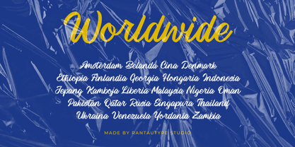 Begalin Font Poster 11