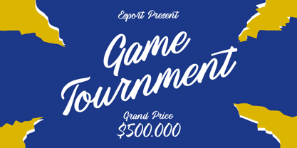 Begalin Font Poster 9