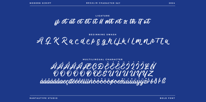Begalin Font Poster 15