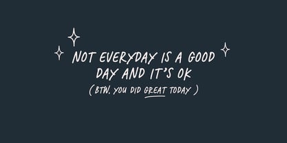 Happy Staycation Font Poster 5