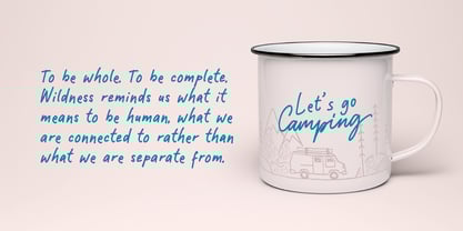 Happy Staycation Font Poster 2