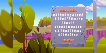 Mesopitav Font Poster 3