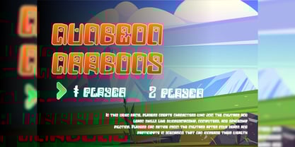 Mesopitav Font Poster 14