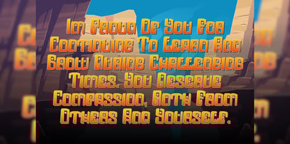 Mesopitav Font Poster 6