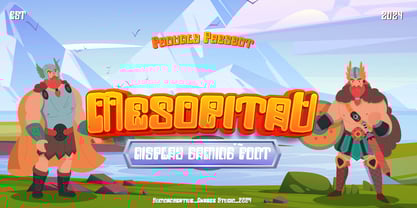 Mesopitav Font Poster 1