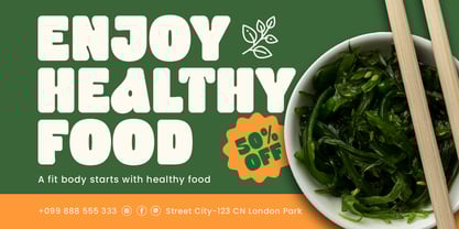 Golda SS Font Poster 9